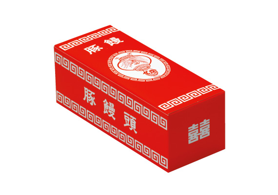 豚まん銀折箱　並 500枚