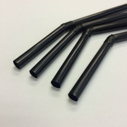 フレックスストロー 6x210 （裸　黒）500本入り