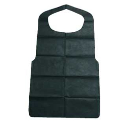 不織布　エプロン 選べる白 or 黒 25枚x40ポリ(1000枚) 業務用