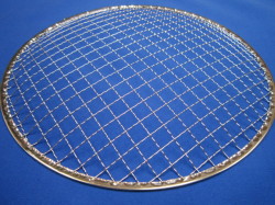 焼肉用金網28cm　丸　ドーム型400枚入り　業務用