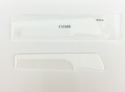 ミニコーム 250個入り ヘアコーム  ホワイト　業務用　くし（マット）