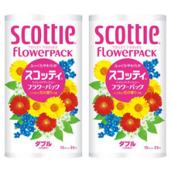トイレットペーパー　スコッティ(SCOTTIE)　ダブル 12ロール