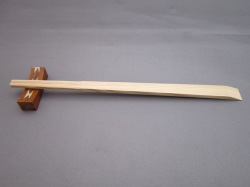 割箸　杉柾天削24cm 裸 100膳ポリ入り 特等　国産　業務用