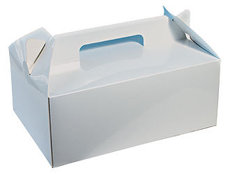 ケーキ箱 6号 ホワイト 400枚