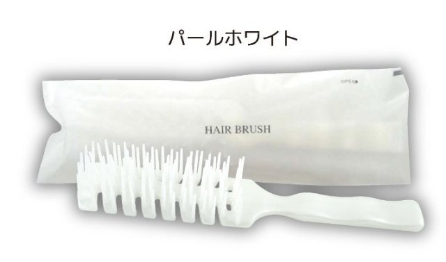 ストレートスケルトンブラシ ホワイト 袋入り400本入り（マット）