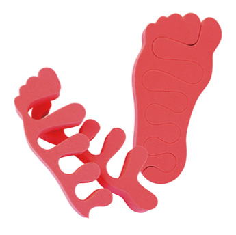 足指パット ストレッチパッド 袋入り(マット) 1000個 選べるカラー