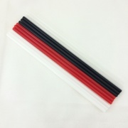 送料無料　ストレートストロー 3.5mm x 150mm カクテル用　裸 選べるカラー 1000本x5小箱　