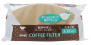 アートナップ コーヒーフィルター 102 茶 100枚 x 10パック おうちカフェ　家庭用 使い捨て 日本製