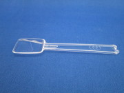 使い捨てプラスチックスプーン 透明　90mm 単袋入 100本