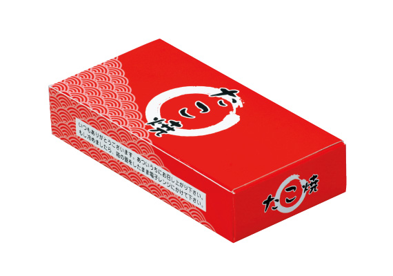 たこ焼きレンジケース 小(170x85x35mm)　500枚  業務用　テイクアウト