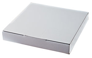 ピザケース26　白無地箱 10インチ 100枚入り 業務用　テイクアウト