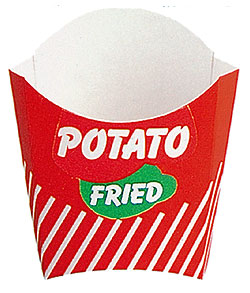 ポテトケース（大 POTATO) 2000枚入り  業務用　テイクアウト