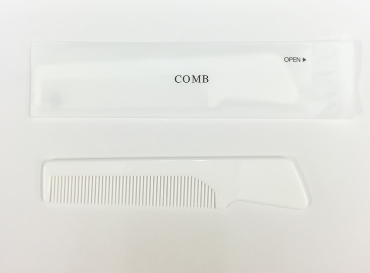 ミニコーム 250個入り ヘアコーム  ホワイト　業務用　くし（マット）