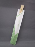 割り箸　竹箸21cm　袋入「竹の香り」 50膳ポリ入りx40ポリ（2000膳入り）
