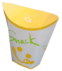 スマイルスナックケース 1500枚入り  業務用　テイクアウト