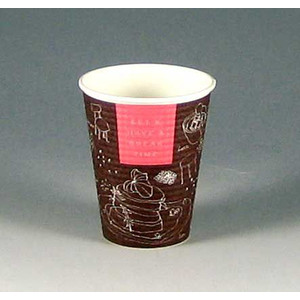 断熱性エンボス紙コップ 260ml ブレイクタイム1500個