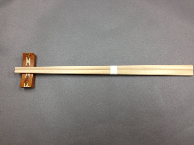 割り箸　杉あすか箸24cm 白帯巻き 2500膳　業務用　国産