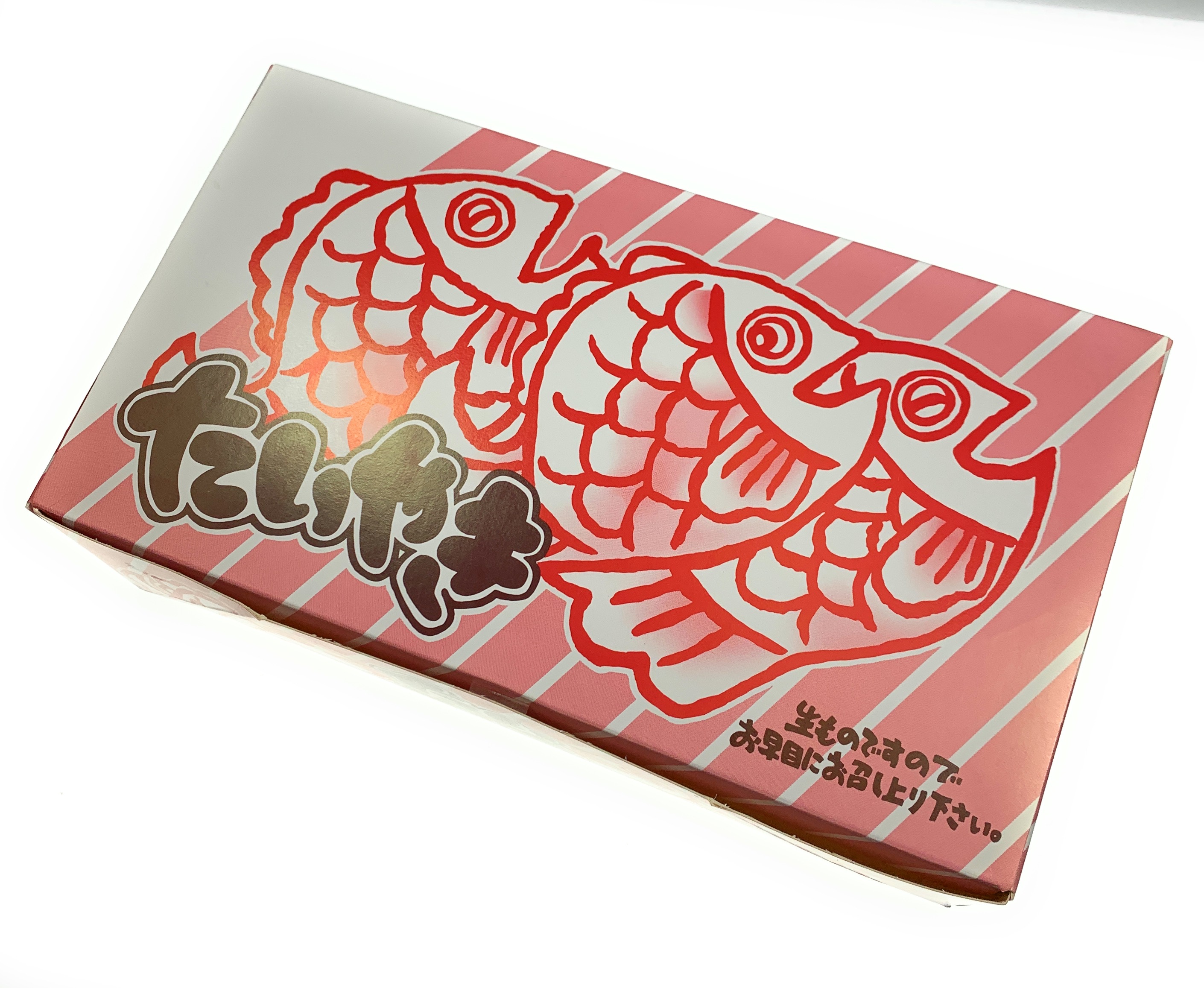 鯛焼き箱10個用（ピンク）200枚入り　業務用　テイクアウト