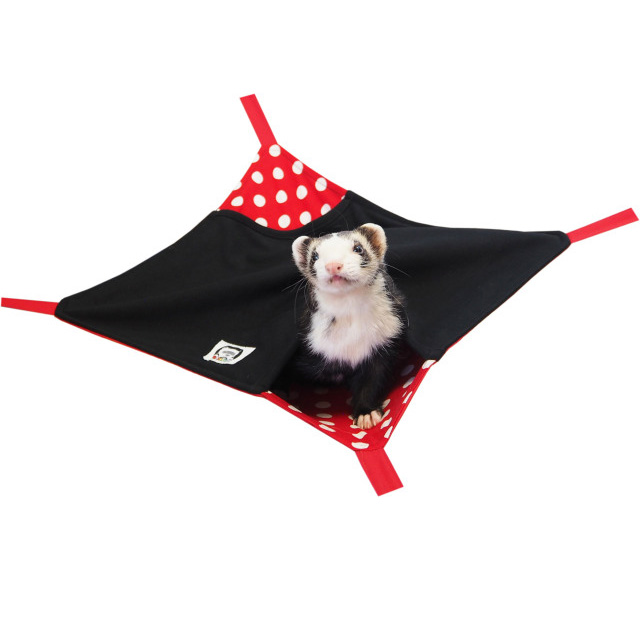 水玉パスモック　レッド