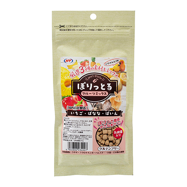 ぽりっとる フルーツミックス　45g