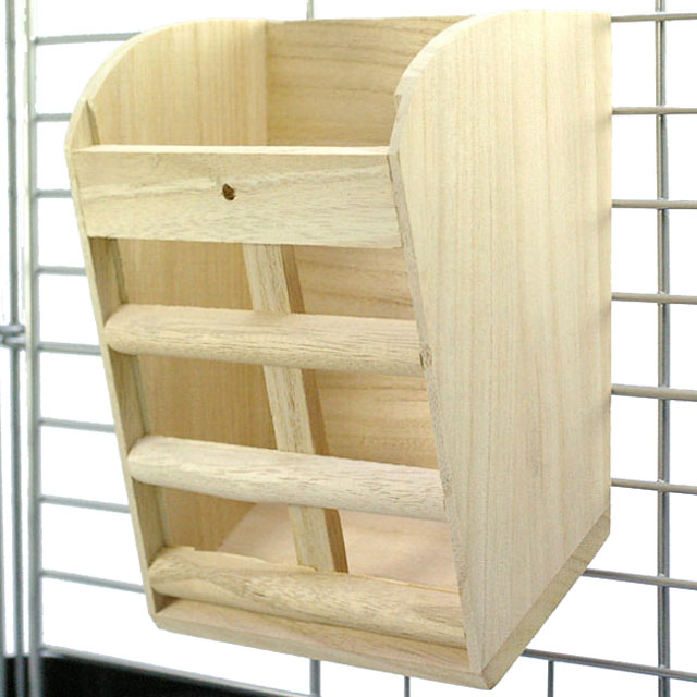 牧草フィーダーになるかじり木（大