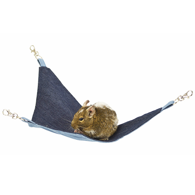 デグーハンモック 四角デニム