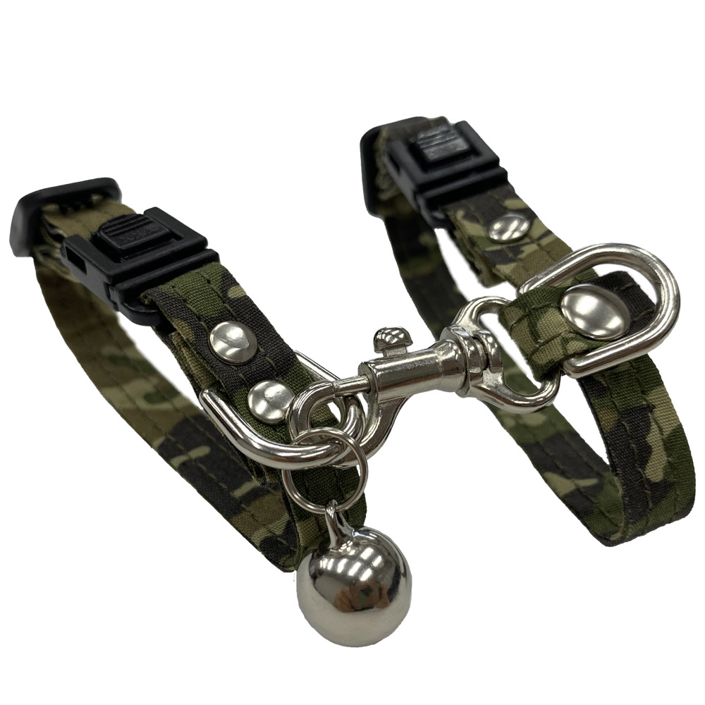 L・I・P　フェレット3連ハーネス　カモフラグリーン