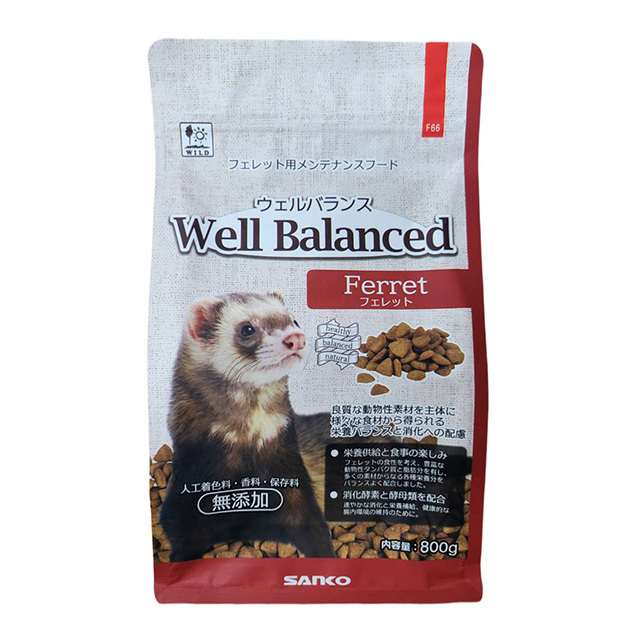 ウェルバランス フェレットフード 800g
