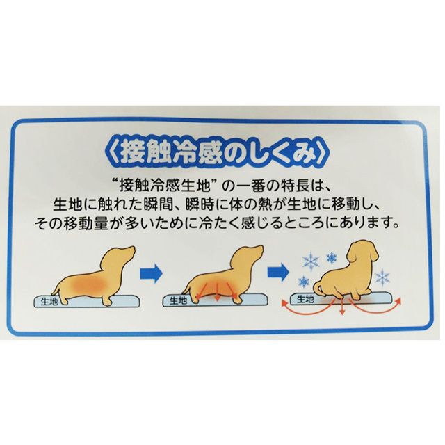 白クマさんの接触冷感マット レギュラー