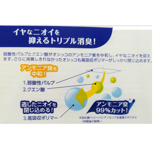 うさぎの両面吸収シーツ