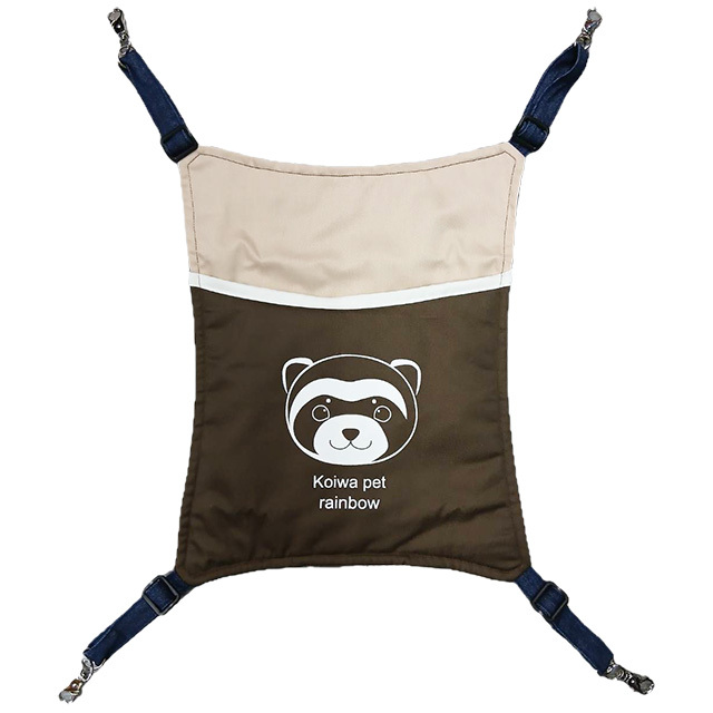 オリジナル ちょこっとキャリーモック　フェレプリント ブラウン