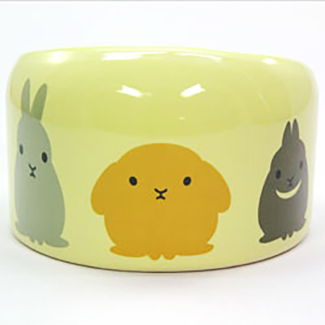 うさぎのフード付食器