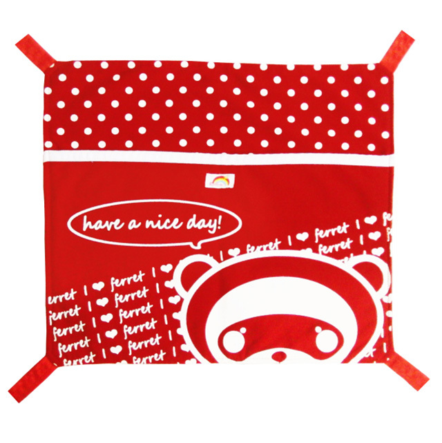 I ♡ ferret ハンモック　レッド