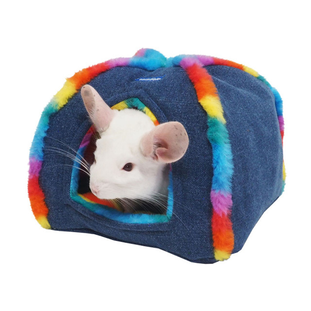 みんなのあったかテントハウス　デニム/レインボー