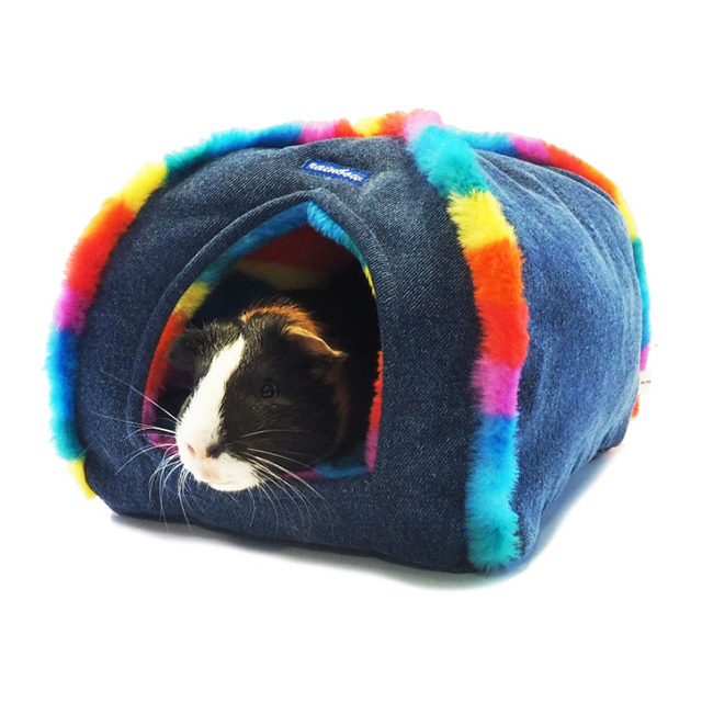 みんなのあったかテントハウス　デニム/レインボー