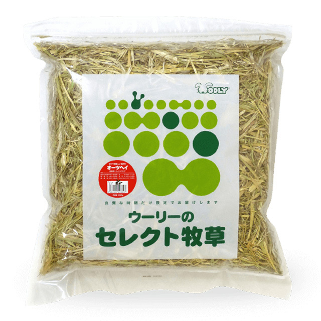 ウーリーのセレクト牧草　オーツヘイ 850g