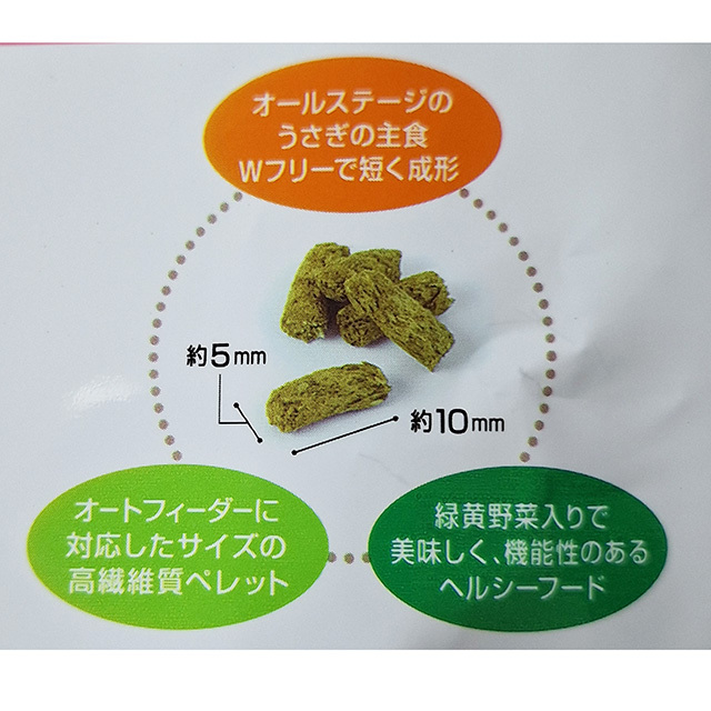 ハイペット　オートフィーダー対応うさぎのきわみ 600g