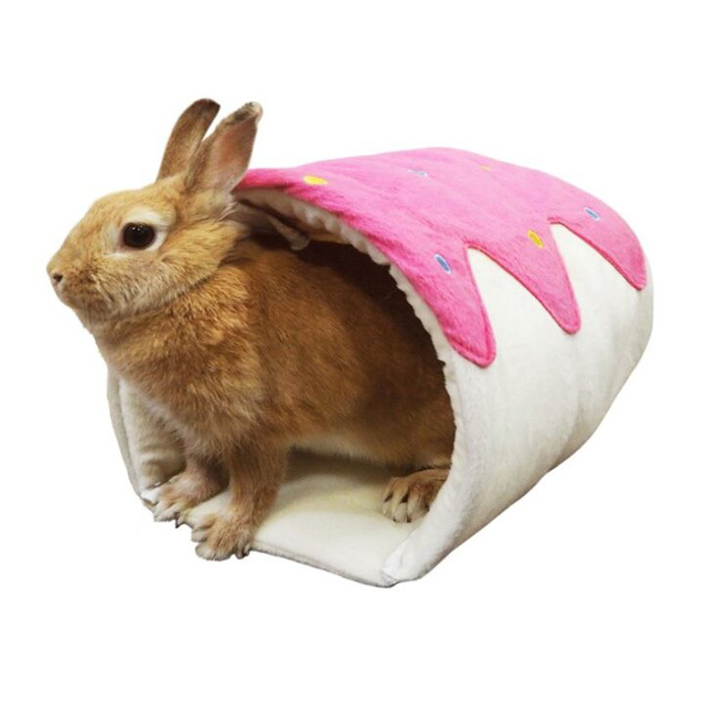 ロールケーキのおうち　ピンク