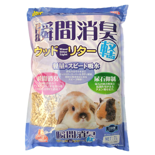瞬間消臭 ウッドリター ライト 7リットル