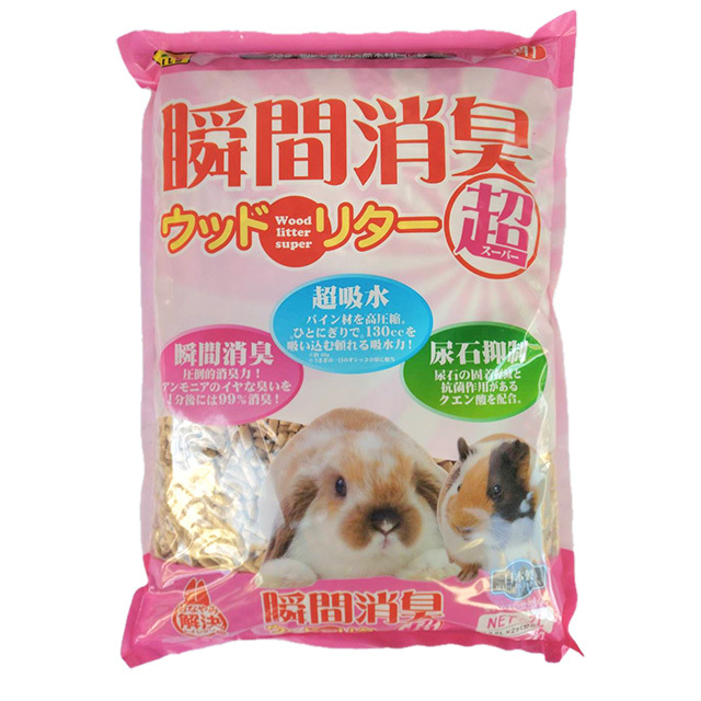 瞬間消臭 ウッドリター スーパー 7リットル