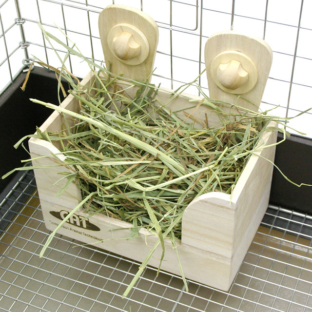 うさミミ　かじり木牧草BOX