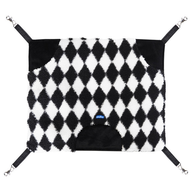 もこもこスリーポケット　ブラック