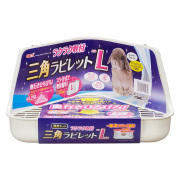 GEX　ラクラク取付三角ラビレット L　ミルキーホワイト