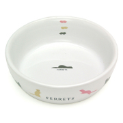 フェレットのラウンド食器
