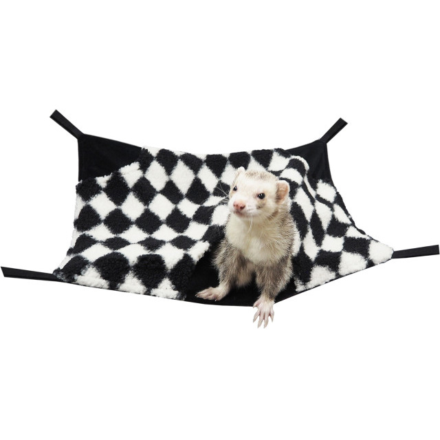 もこもこスリーポケット　ブラック