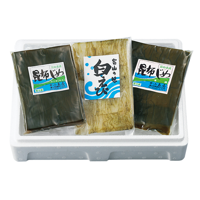 昆布〆め詰め合わせ-A