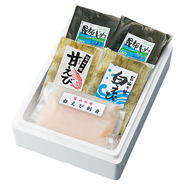 昆布〆・刺身詰め合せ