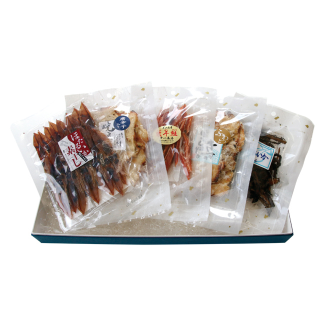 珍味干しおつまみ5種セット 海産物・珍味 小島屋