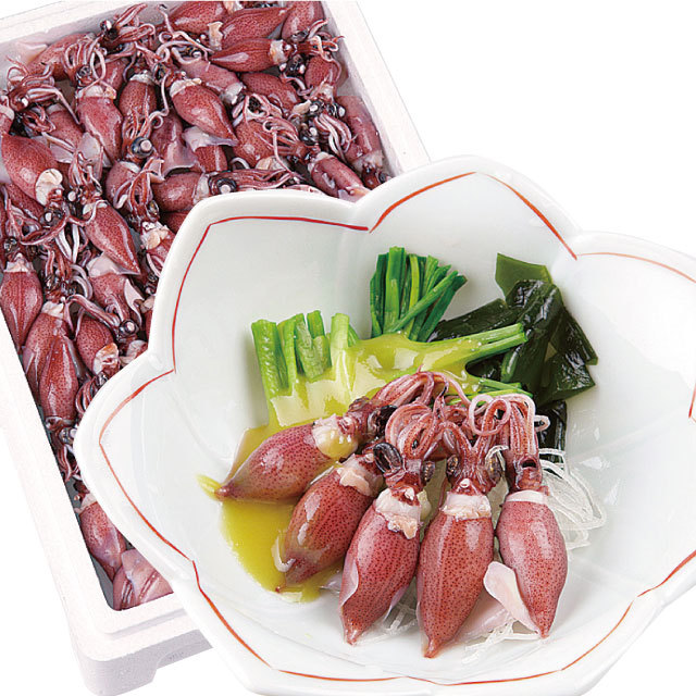 ほたるいか釜揚げ（急速冷凍/450g,75～85匹）