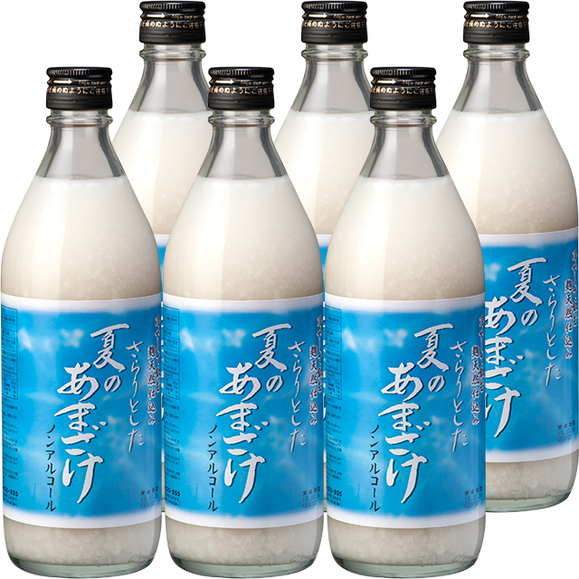 【送料無料】〈夏季限定〉夏のあまざけ 500ml 6本セット